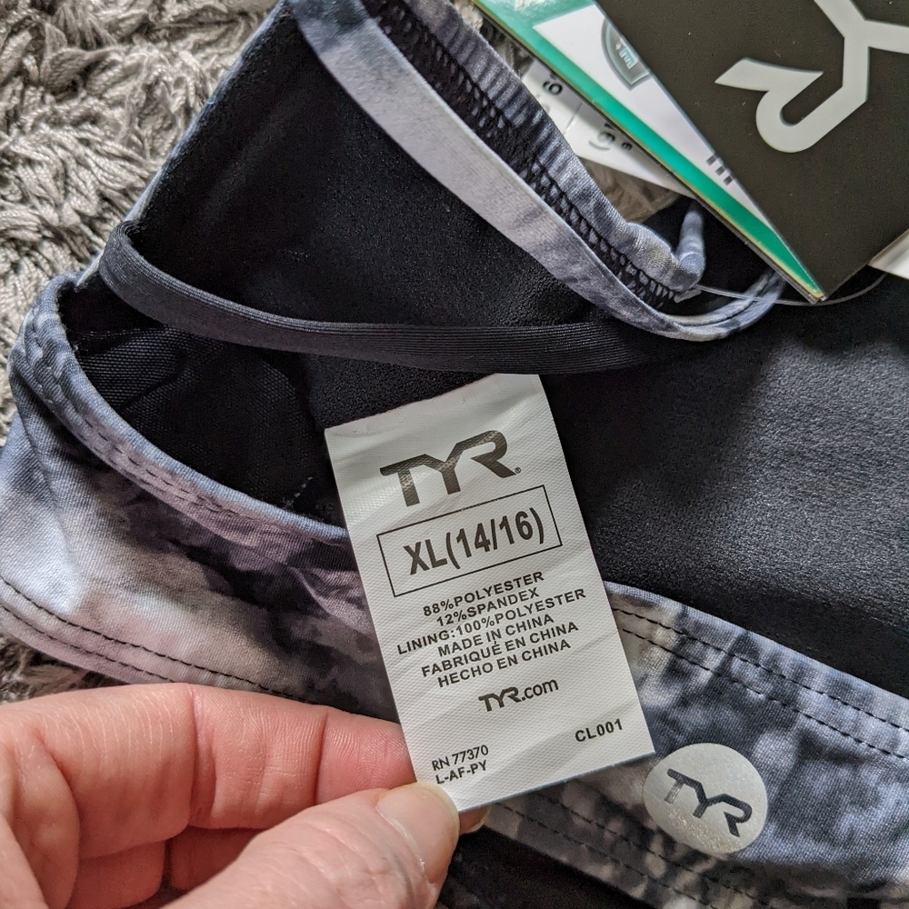 NWT TYR Durafast Lite Verona Brooke Bralet Sports Bra Size XL (14/16) - Picture 9 of 9